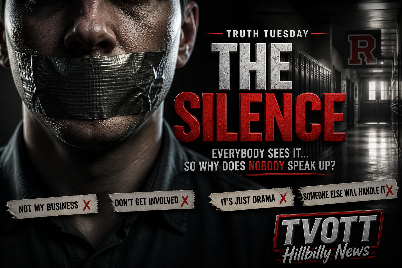 Truth Tuesday: The Silence β Everybody Sees Itβ¦ So Why Does Nobody Speak Up?