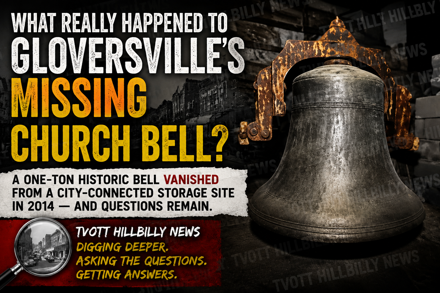 What Really Happened to Gloversville’s Missing Church Bell? Questions Still Remain More Than a Decade Later